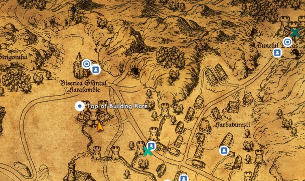 Weapons Cache Location on the Map